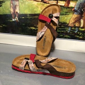 Sanosan womens sandals sz 40